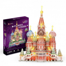 3D Пазлы. St. Basil’s Cathedral LED